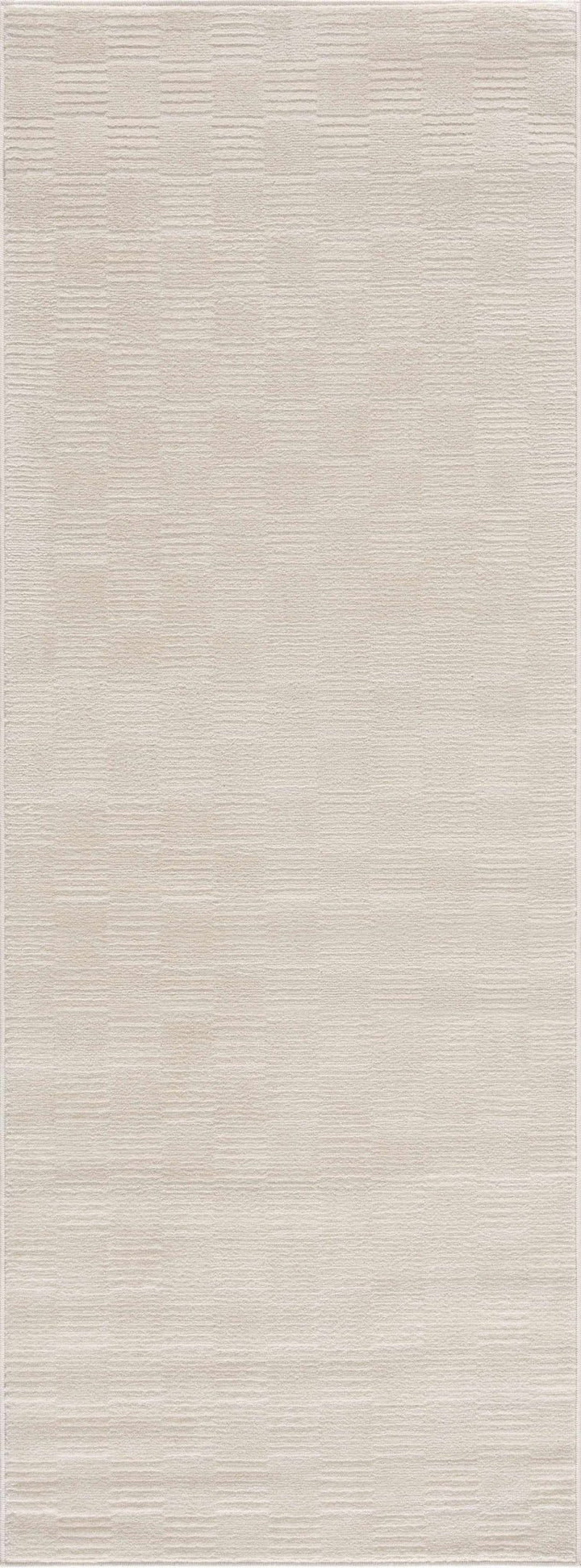 Kazuma White Contemporary Style Washable Area Rug - The Rug Decor