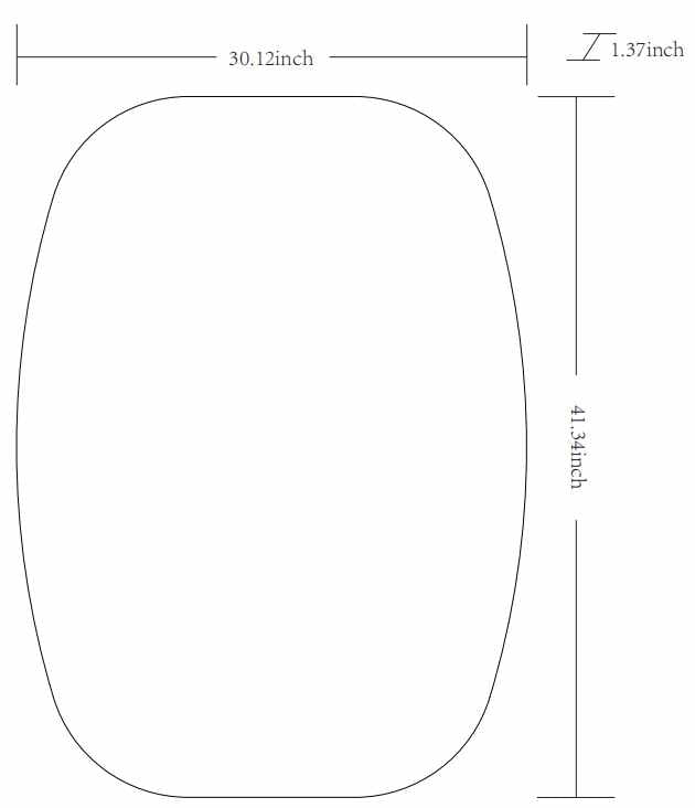 Kopparberg Gold Aluminum Frame Rectangle Mirror
