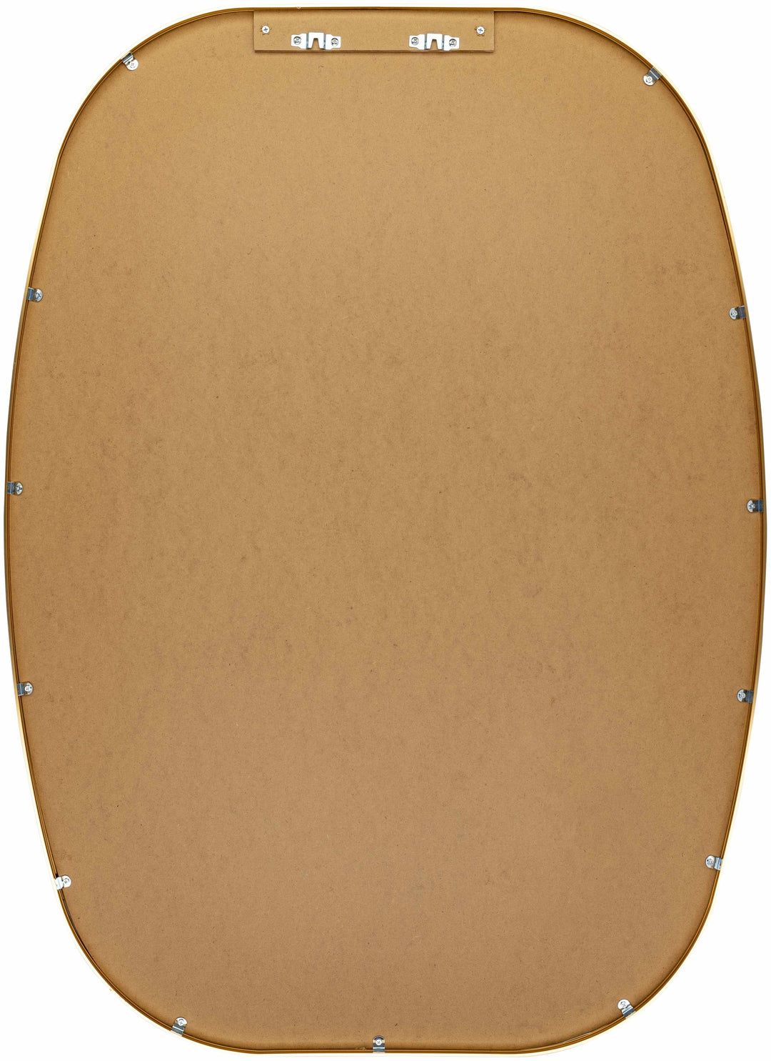 Kopparberg Gold Aluminum Frame Rectangle Mirror