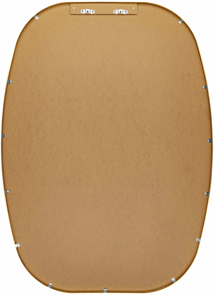 Kopparberg Gold Aluminum Frame Rectangle Mirror