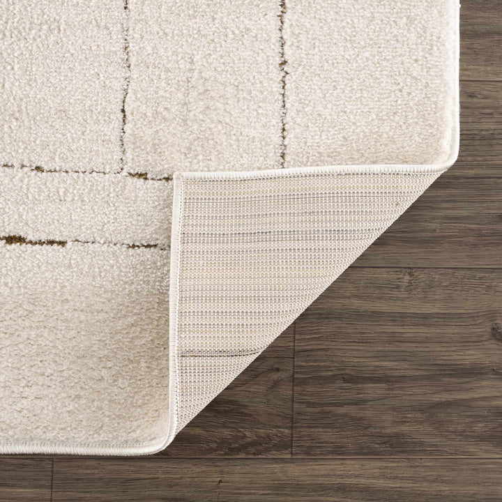 Keats Contemporary Geometrical Design Beige Rug - The Rug Decor
