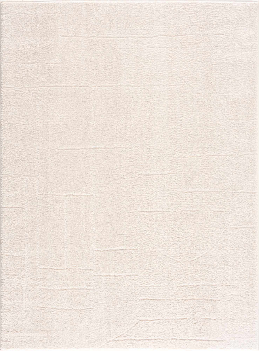 Keats Contemporary Style Ivory Area Rug - The Rug Decor
