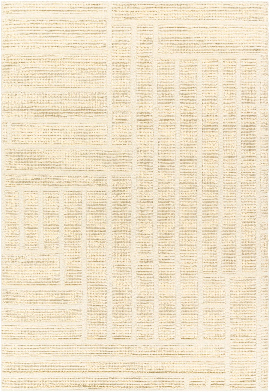 Kelburn Modern Geometrical Beige Rug - The Rug Decor