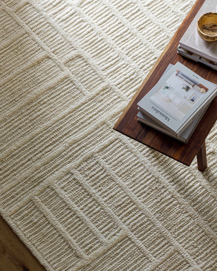 Kelburn Modern Geometrical Beige Rug - The Rug Decor