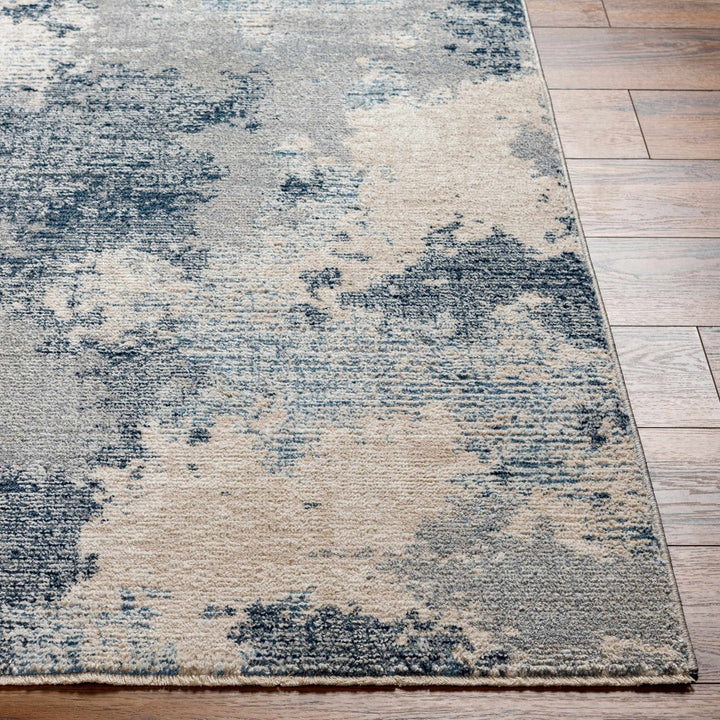 Keme Contemporary Gray Abstract Area Rug - The Rug Decor