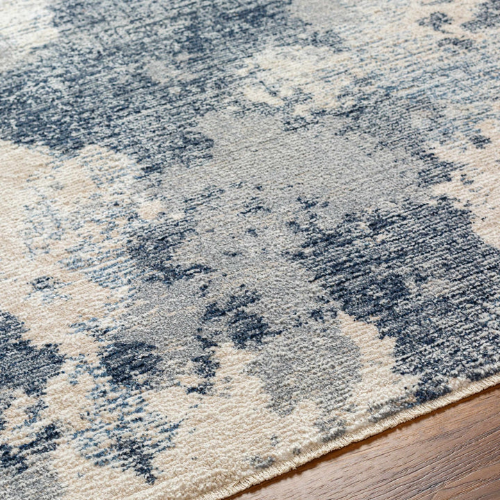 Keme Contemporary Gray Abstract Area Rug - The Rug Decor
