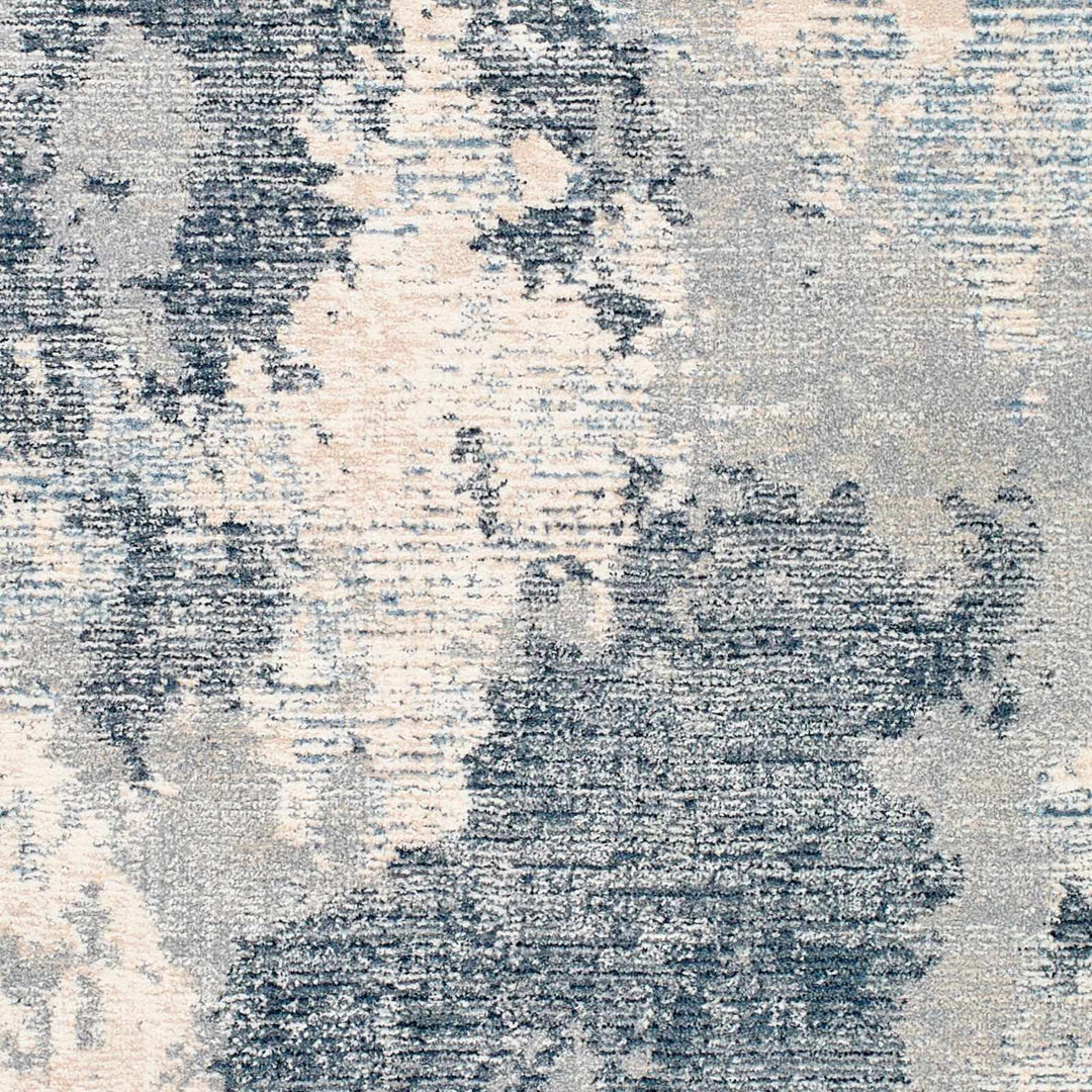 Keme Contemporary Gray Abstract Area Rug - The Rug Decor