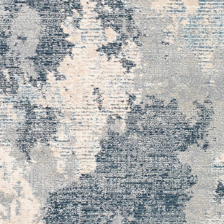 Keme Contemporary Gray Abstract Area Rug - The Rug Decor