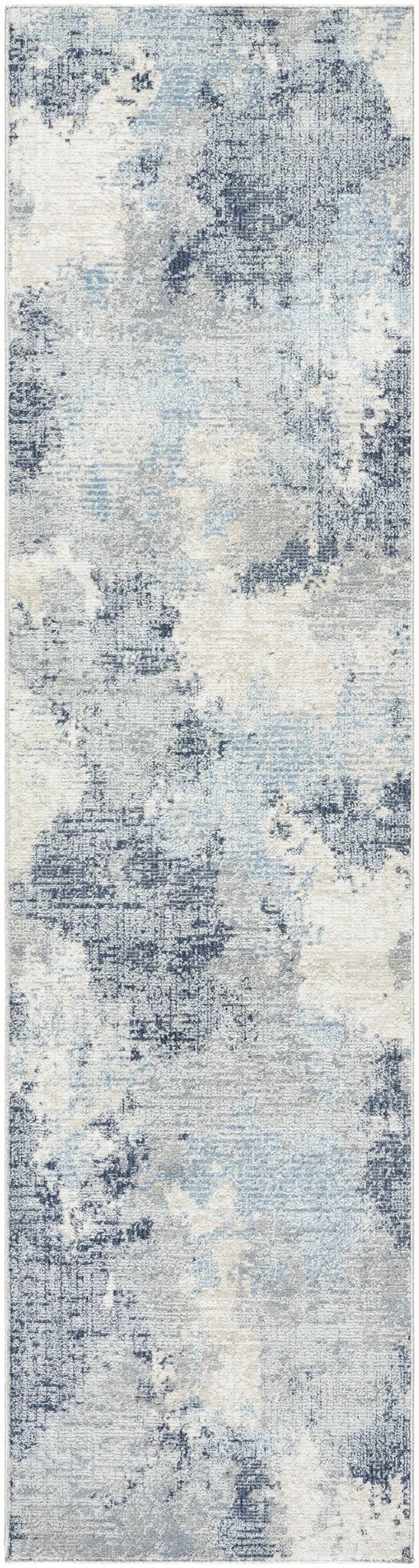 Keme Contemporary Gray Abstract Area Rug - The Rug Decor