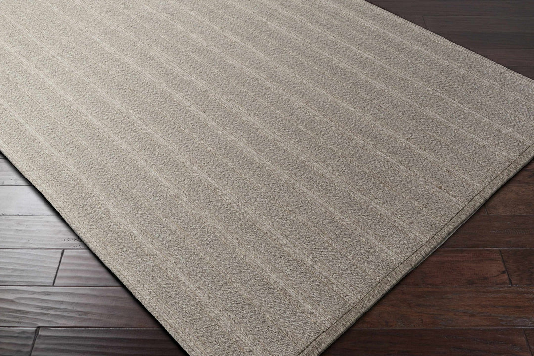 Kempston Taupe Modern Style Hand Woven Outdoor Area Rug - The Rug Decor
