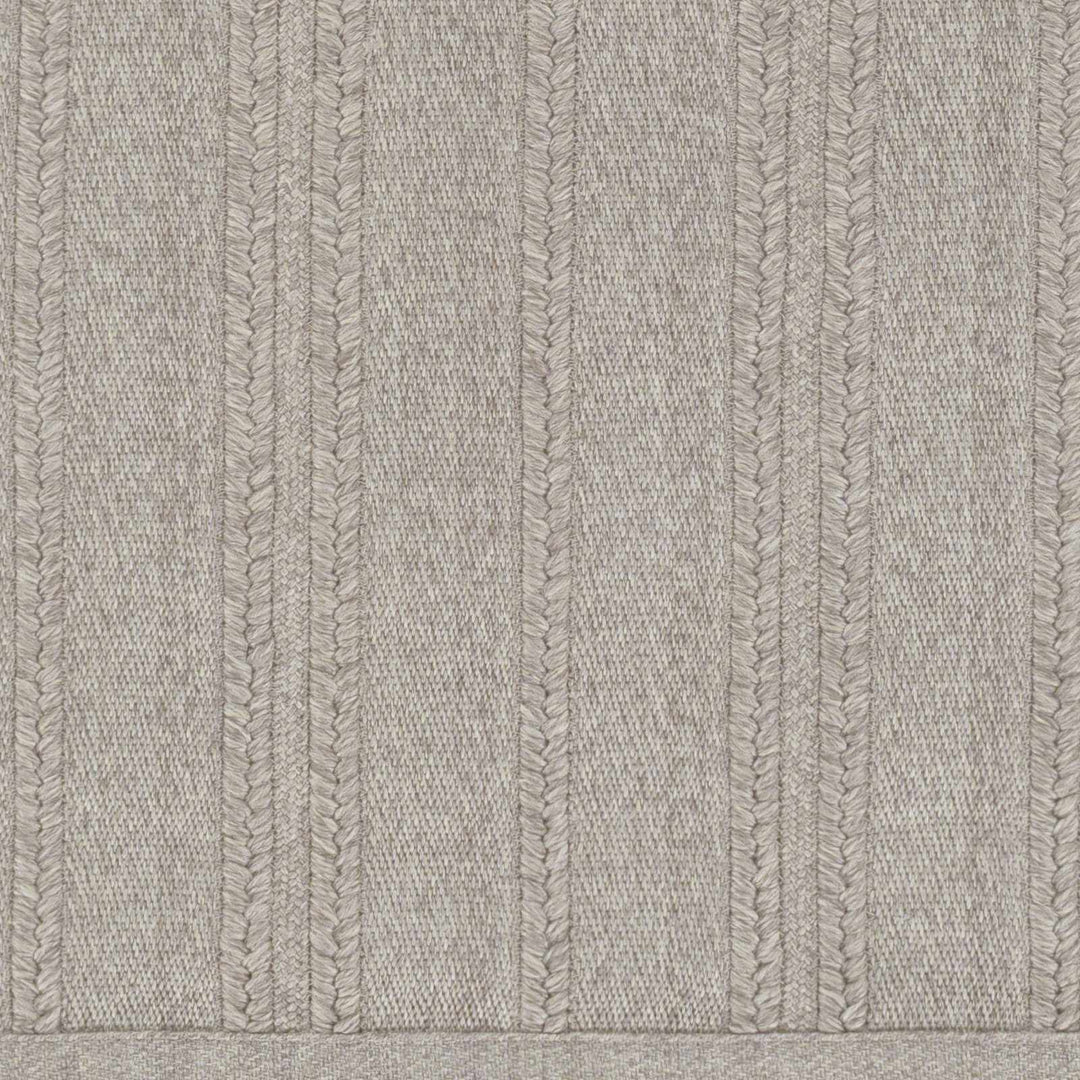 Kempston Taupe Modern Style Hand Woven Outdoor Area Rug - The Rug Decor