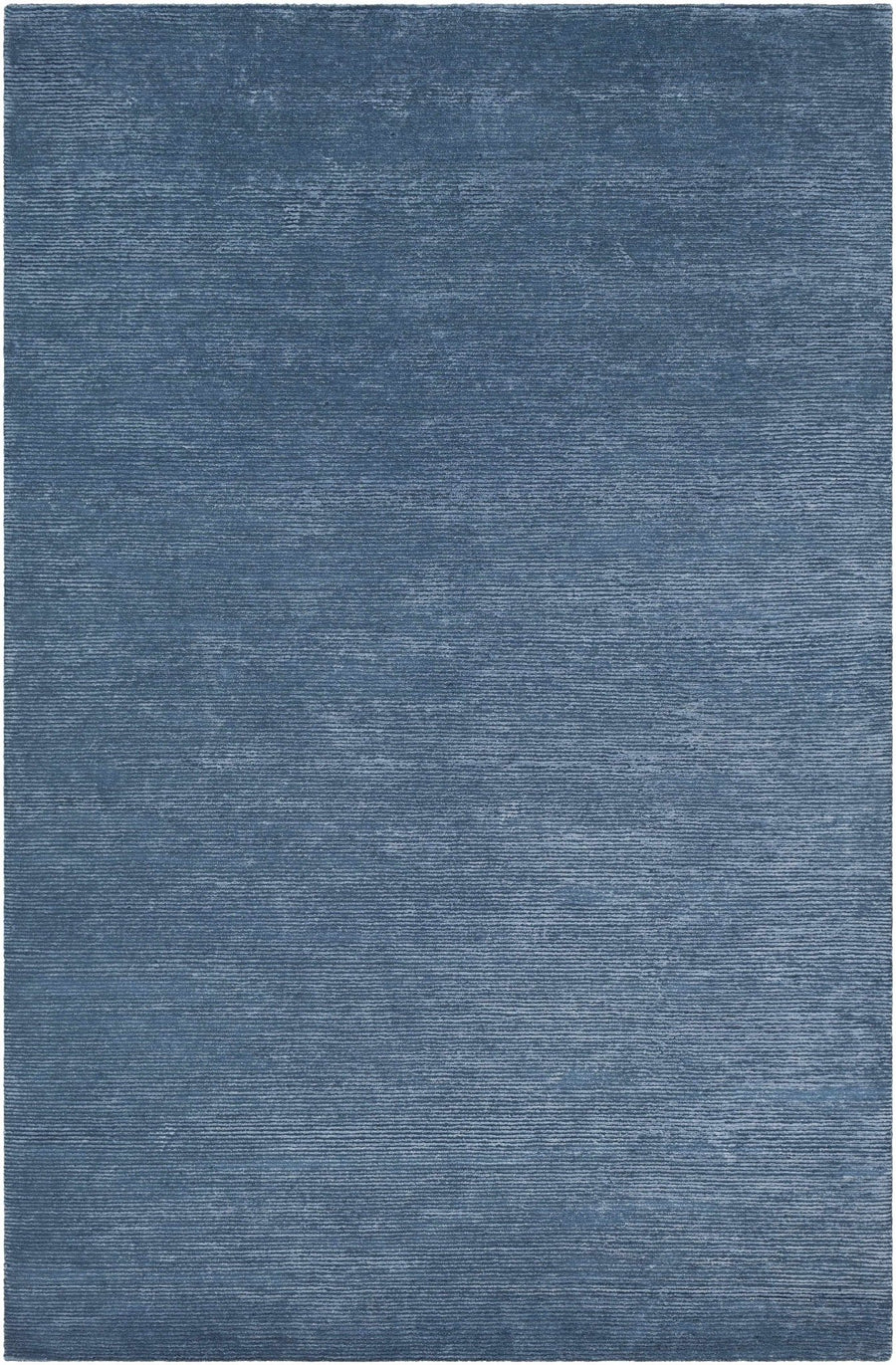 Kendall Blue Modern Solid Design Hand Knotted Area Rug - The Rug Decor