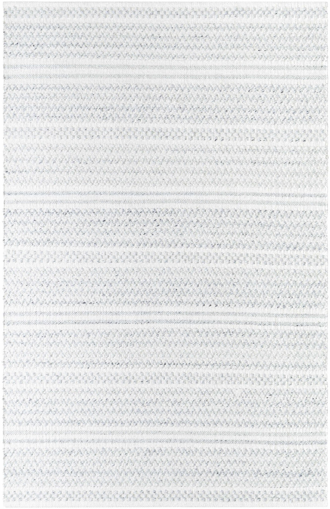 Kendi Ivory Modern Style Hand Woven Wool Area Rug - The Rug Decor