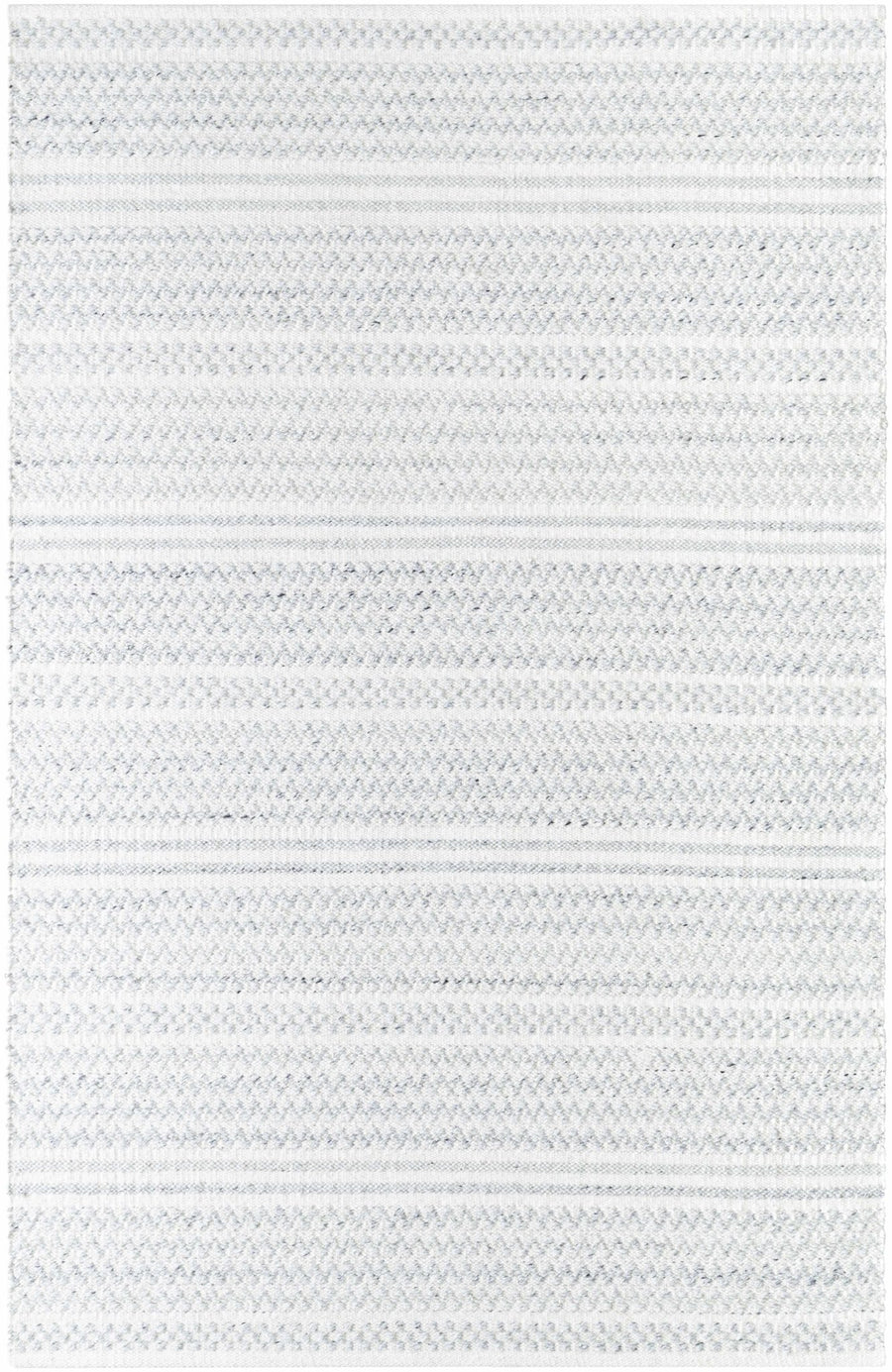 Kendi Ivory Modern Style Hand Woven Wool Area Rug - The Rug Decor