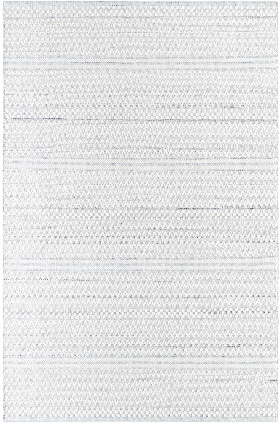 Kendi Modern Abstract Ivory And Gray Rug - The Rug Decor