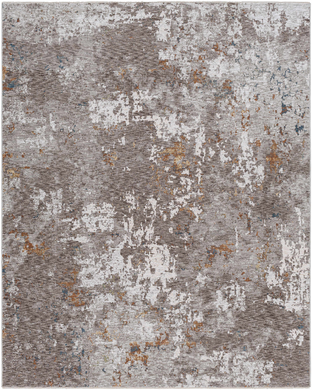 Kenedy Gray Modern Abstract Design Area Rug