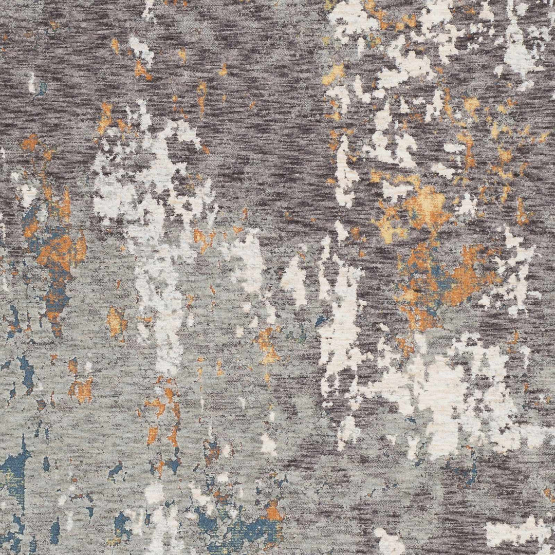 Kenedy Gray Modern Abstract Design Area Rug