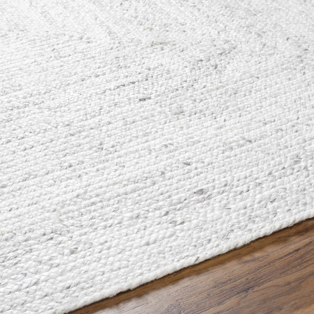 Kenyi Contemporary Abstract White And Gray Rug - The Rug Decor
