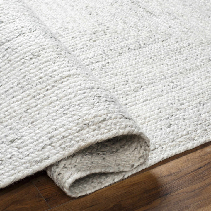 Kenyi Contemporary Abstract White And Gray Rug - The Rug Decor