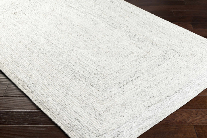 Kenyi Contemporary Abstract White And Gray Rug - The Rug Decor