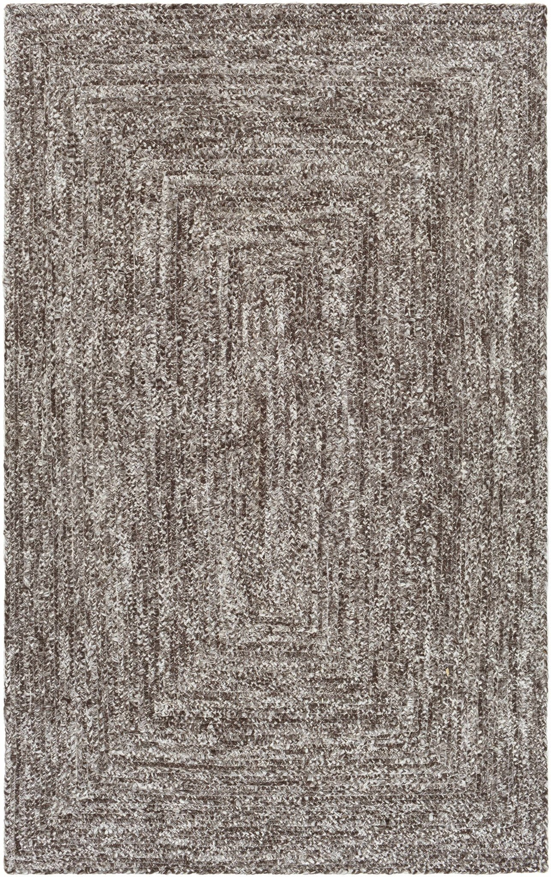Kenyi Contemporary Braided Brown And Gray Rug - The Rug Decor