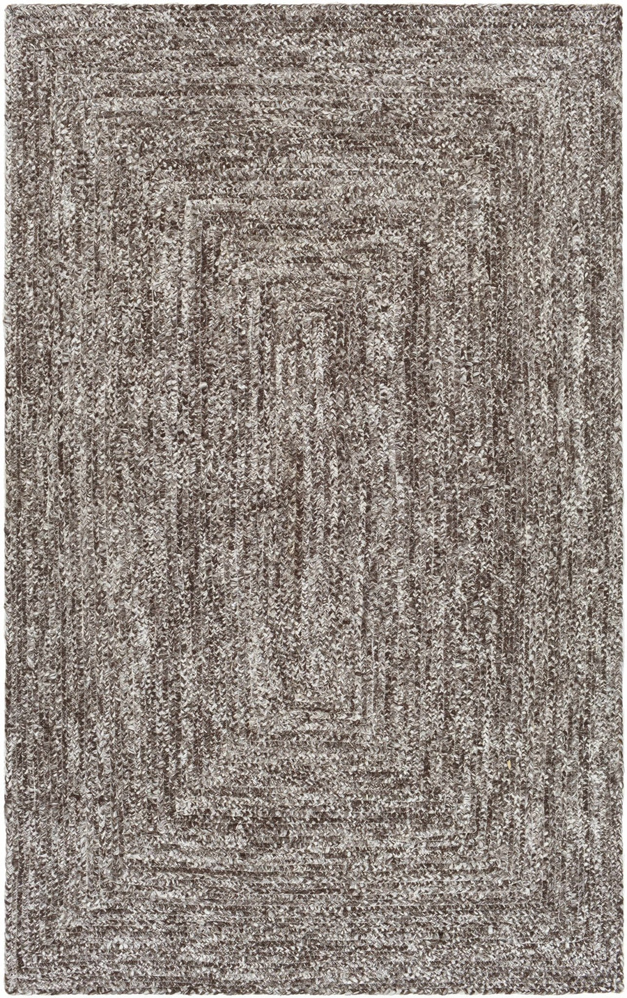 Kenyi Contemporary Braided Brown And Gray Rug - The Rug Decor