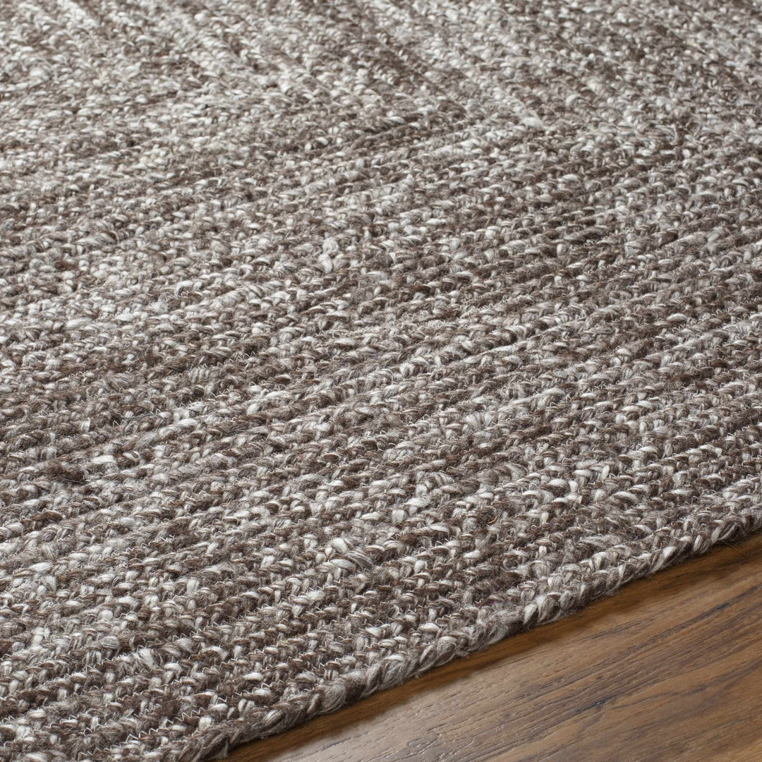 Kenyi Contemporary Braided Brown And Gray Rug - The Rug Decor