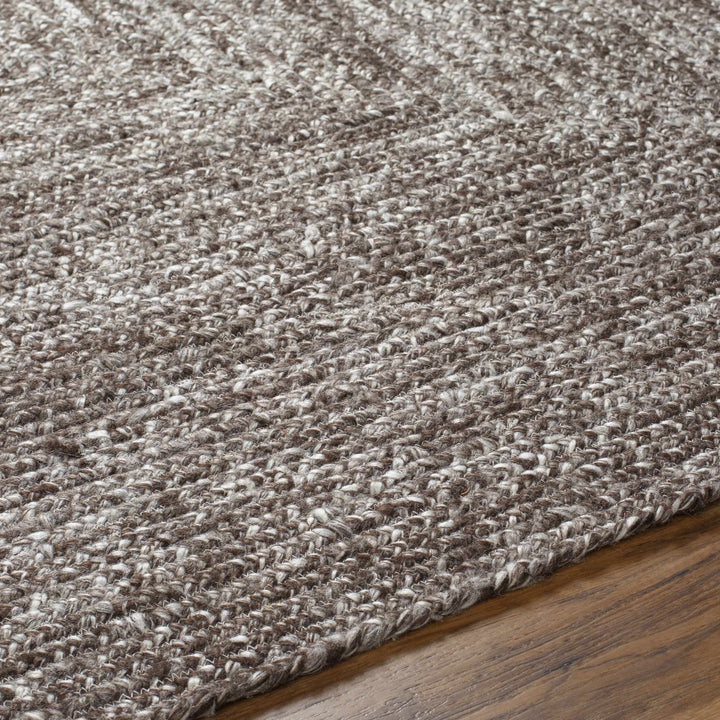 Kenyi Contemporary Braided Brown And Gray Rug - The Rug Decor