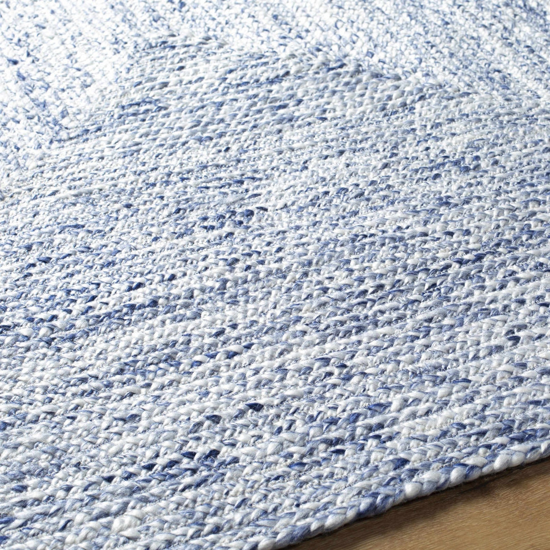 Kenyi Contemporary Solid Design Navy Hand Woven Rug - The Rug Decor