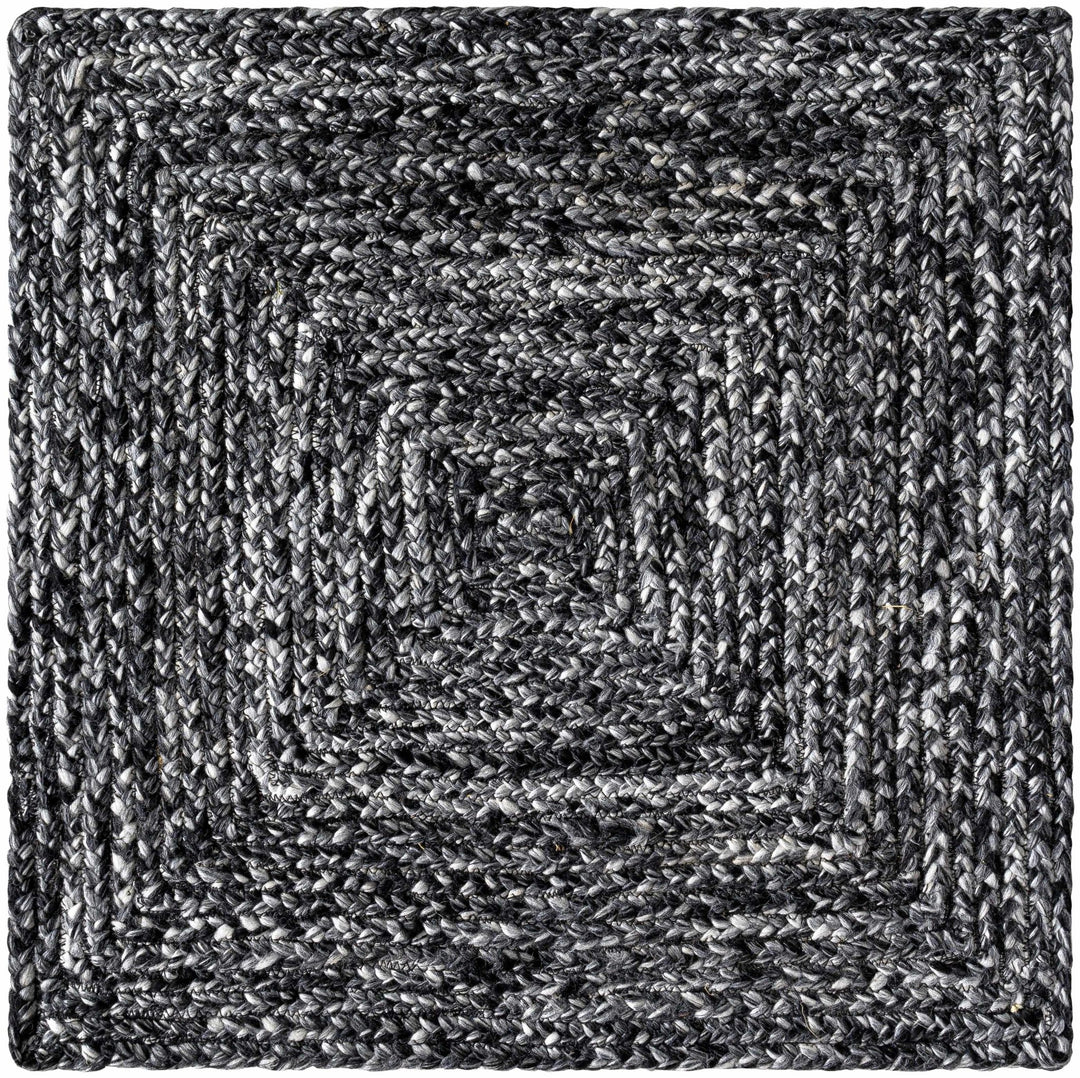 Kenyi Contemporary Style Black Hand Woven Area Rug - The Rug Decor