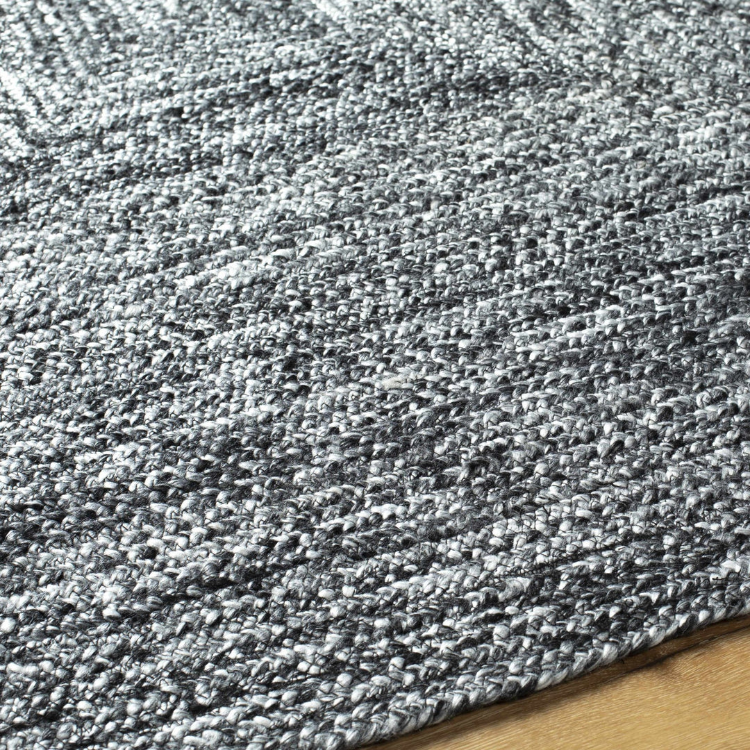 Kenyi Contemporary Style Black Hand Woven Area Rug - The Rug Decor