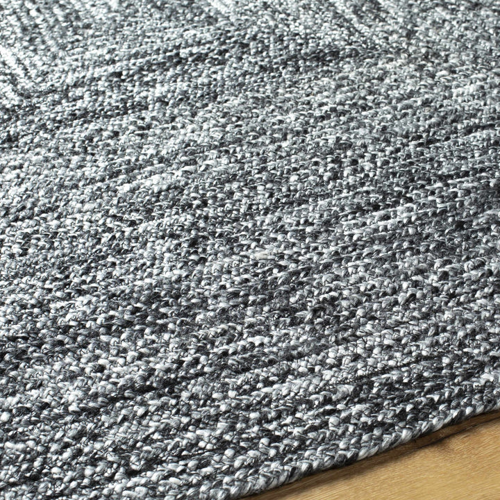 Kenyi Contemporary Style Black Hand Woven Area Rug - The Rug Decor