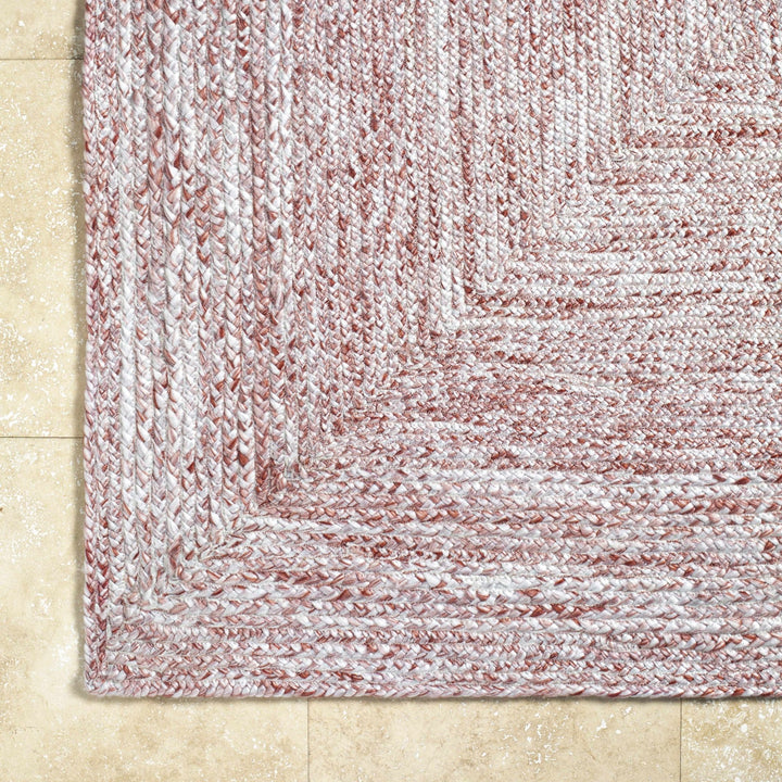 Kenyi Contemporary Style Rust Hand Woven Area Rug - The Rug Decor