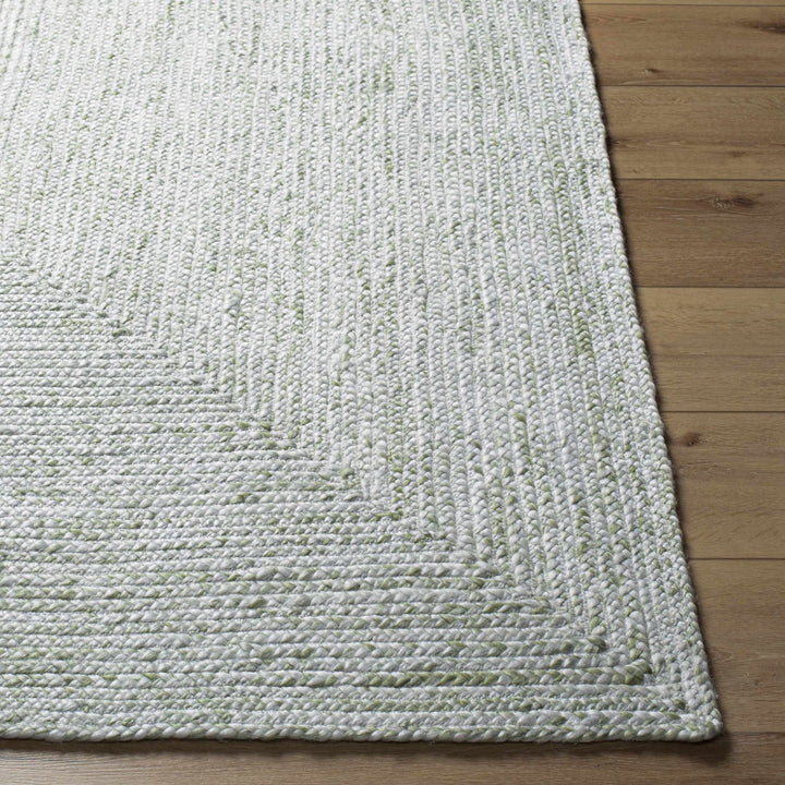 Kenyi Lime Contemporary Style Green Hand Woven Rug - The Rug Decor