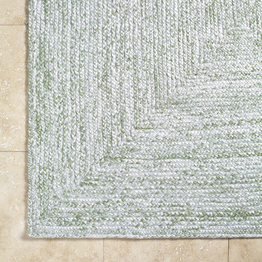 Kenyi Lime Contemporary Style Green Hand Woven Rug - The Rug Decor
