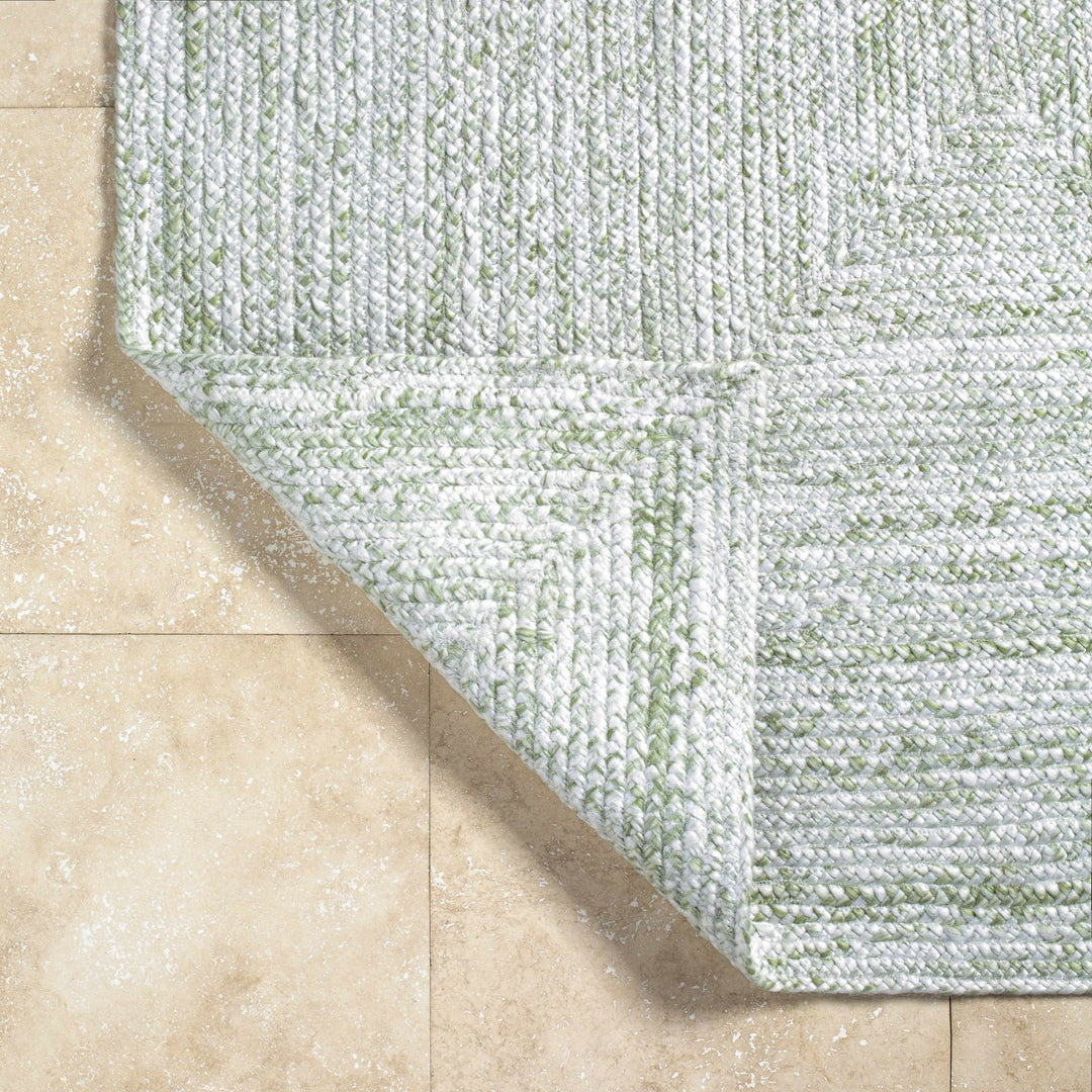 Kenyi Lime Contemporary Style Green Hand Woven Rug - The Rug Decor