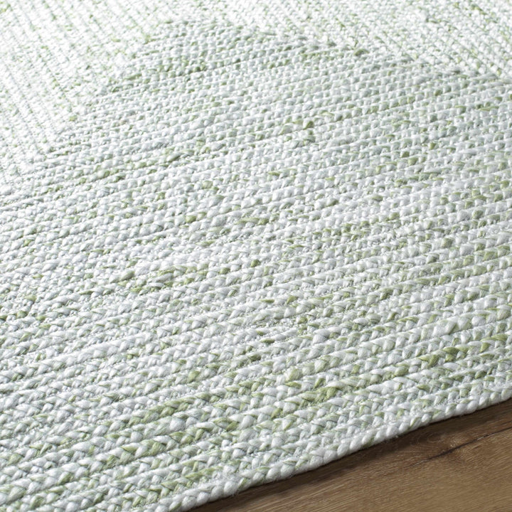 Kenyi Lime Contemporary Style Green Hand Woven Rug - The Rug Decor