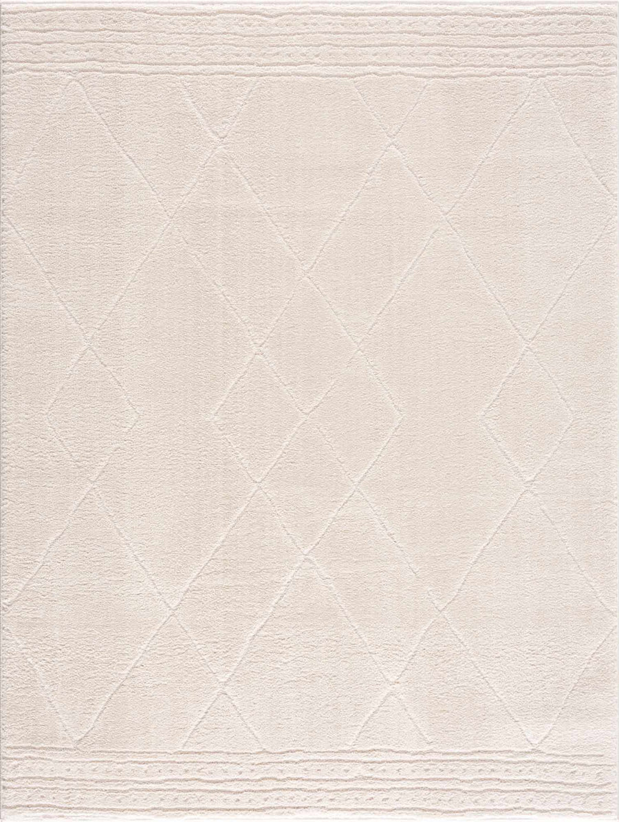 Keone Modern Style Ivory Area Rug - The Rug Decor