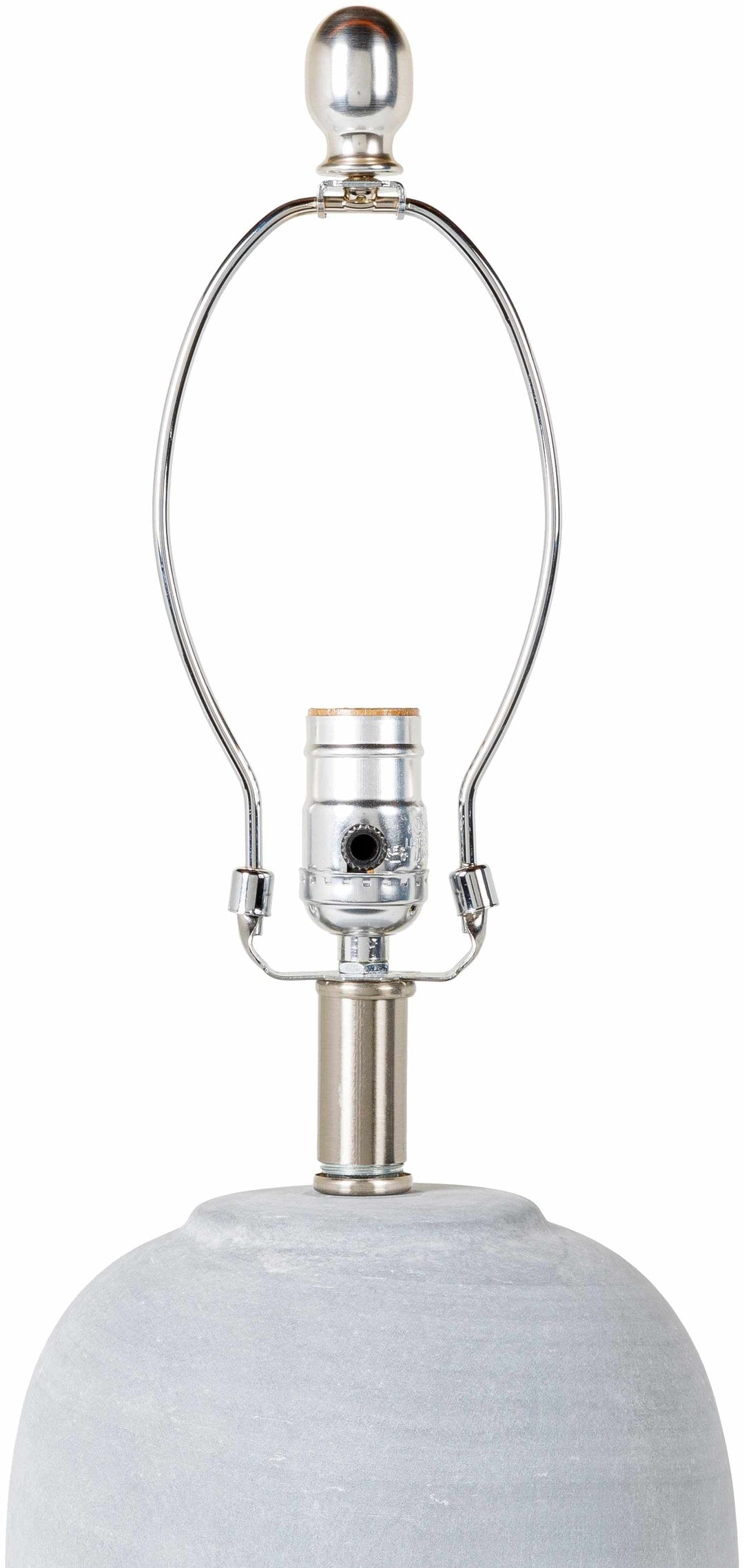 Khoi Gray Ceramic Table Lamp | Contemporary Accent Lighting