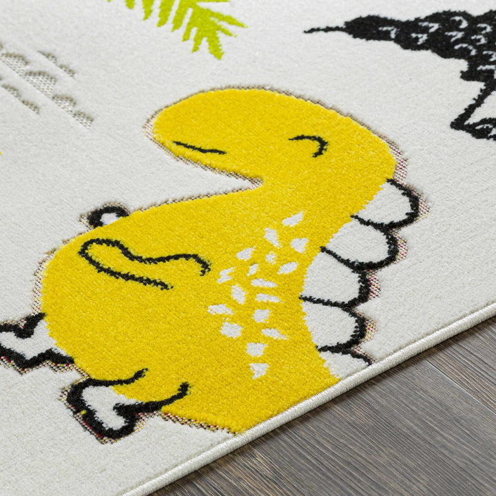 Kids Dianosour Colorful Jungle Playroom Area Rug - The Rug Decor