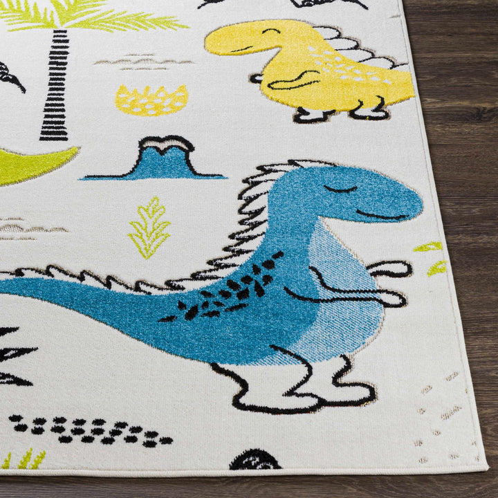 Kids Dianosour Colorful Jungle Playroom Area Rug - The Rug Decor