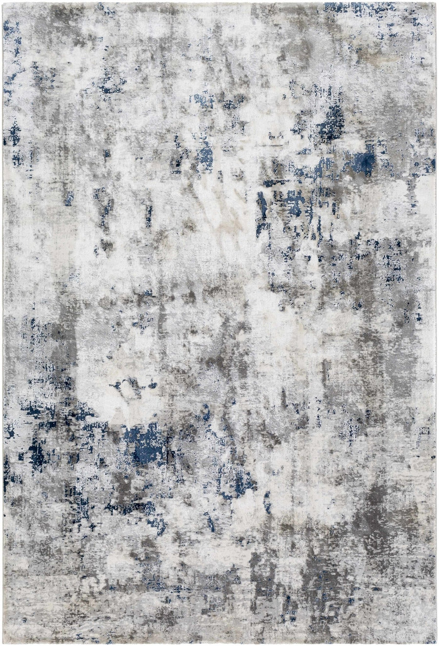 Killara Ivory And Gray Modern Abstract Design Area Rug - The Rug Decor