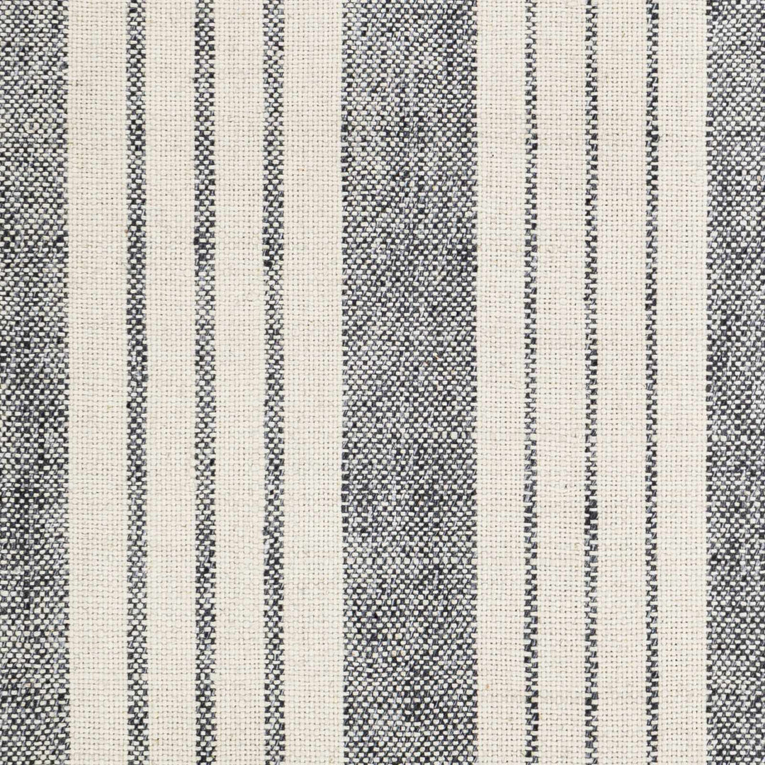Kilmore Ivory And Gray Modern Stripe Design Hand Woven Area Rug