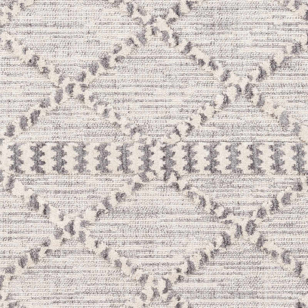 Kincheloe Modern Style Ivory And Gray Area Rug - The Rug Decor