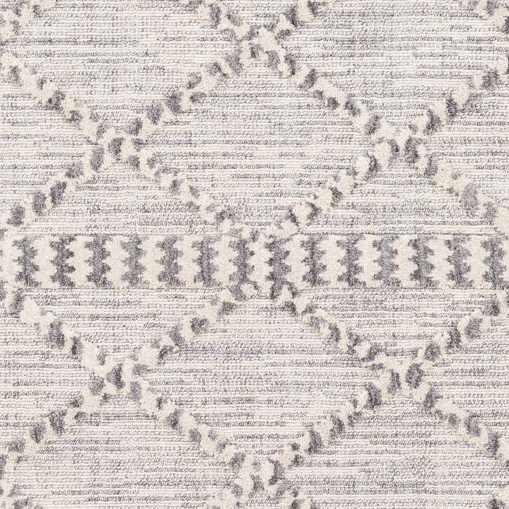 Kincheloe Modern Style Ivory And Gray Area Rug - The Rug Decor