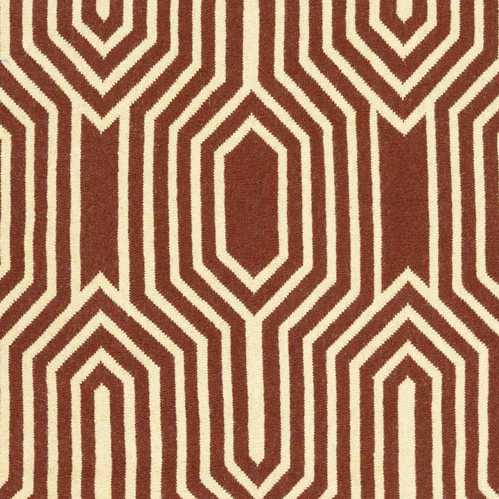 Kinghorn Brown Contemporary Style Hand Woven Area Rug