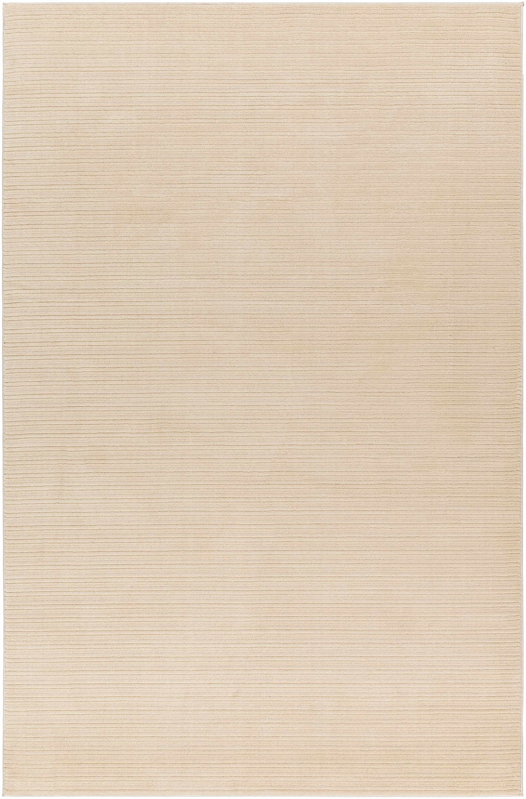 Kini Modern Stripe Pattern Beige Washable Rug - The Rug Decor