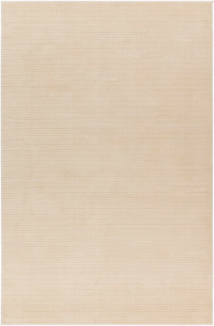 Kini Modern Stripe Pattern Beige Washable Rug - The Rug Decor