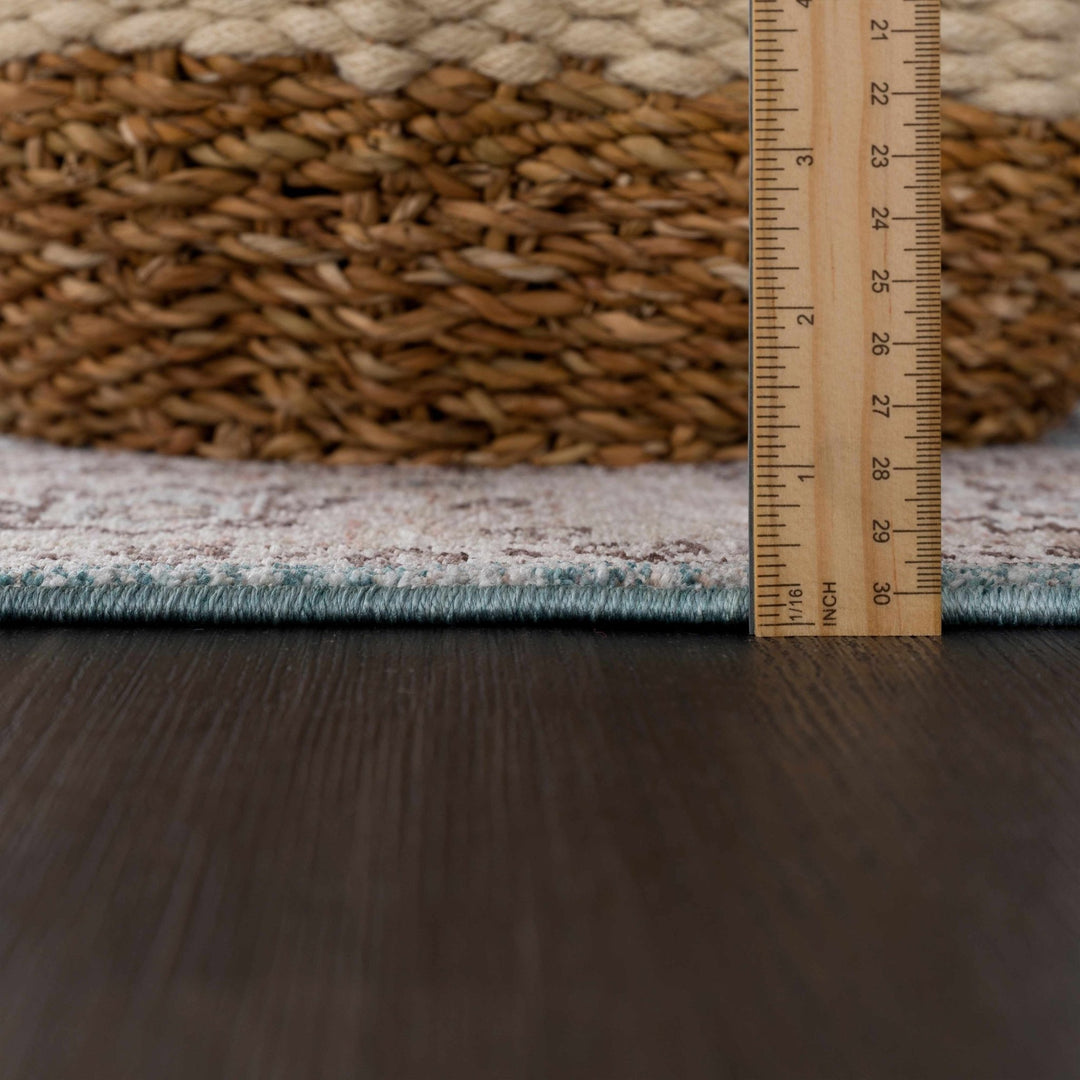 Kitango Traditional Charcoal And Brown Area Rug - The Rug Decor