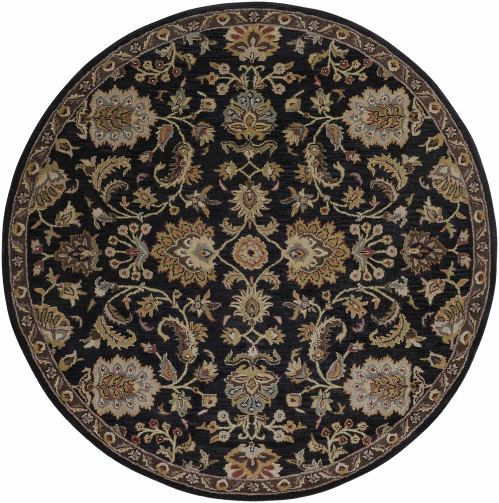 Kittredge Traditional Design Taupe Hand Tufted Wool Rug - The Rug Decor